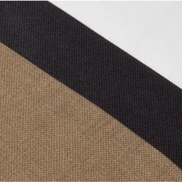 NWT - Brown/White/Black Indoor-Outdoor Pillow Cover 18x18 (insert not included) - Picture 8 of 8